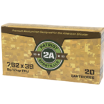 PATRIOT SPORTS 7.62X39 124G FMJ BRASS NON CORROSIVE 20RD BX 800RD CASE 1 image full 87231 11a5e665074326bb514ceaf9f4c77bfb